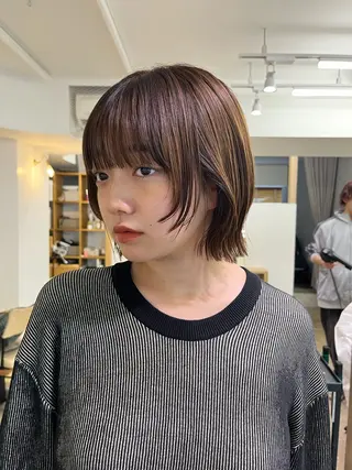 ショート sand yokohama所属・【期間限定無料 ボブ特化】まさよしのヘアスタイル