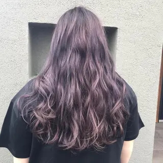 ロング maco 艶感ハイトーン🦋のヘアスタイル