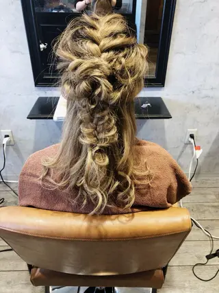 ロング ✨艶感/透け感✨Sherry所属・艶髪/ハイトーン Sherryのヘアスタイル