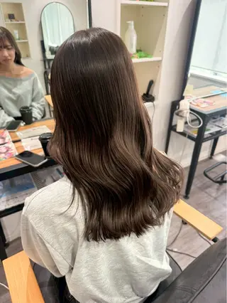 セミロング cocotte みづき/艶カラー🫧のヘアスタイル