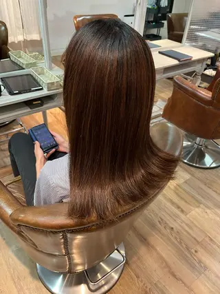 ロング ハイーンカラー/外国 人風カラー/ミノリのヘアスタイル