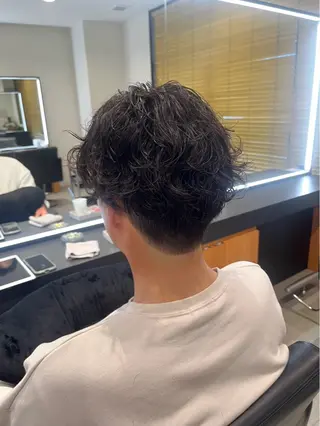 ショート パーマ 杉原さやか 本陣/カット無料のヘアスタイル