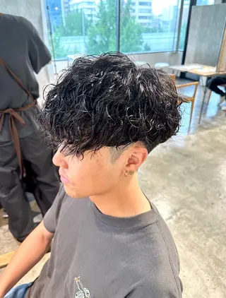 パーマ メンズ 骨格補正施術/メンズ 専門美容師/YUYAのヘアスタイル