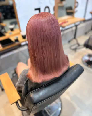 カラー SOURCE河原町 LICOのヘアスタイル
