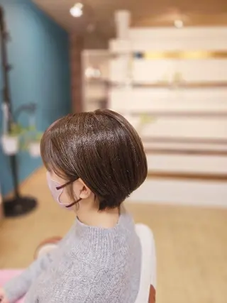 ショート 田中 牧子のヘアスタイル
