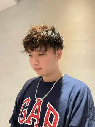 メンズ 韓国ヘア/そら レイヤー透明感カラーのヘアスタイル