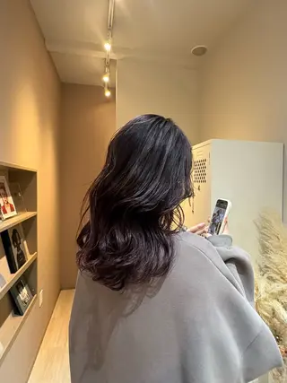 ロング カラー 櫻井 莉子のヘアスタイル