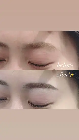 アイブロウ M.wish Rin🩰️🫧のマツエク・マツパデザイン