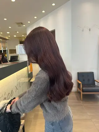 セミロング 🕯透明感カラー ／ヒラリ🎀のヘアスタイル