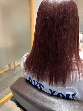 ミディアム カラー Ka naのヘアスタイル
