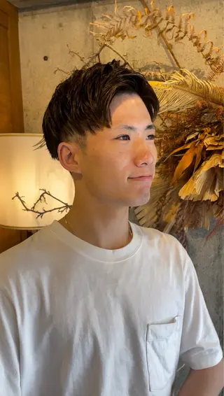 ショート メンズ 宇野 颯太のヘアスタイル