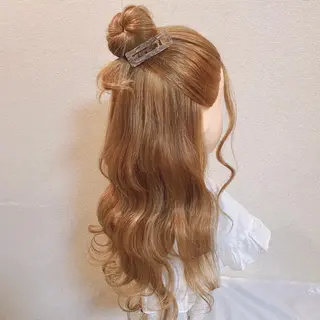 ミディアム ヘアアレンジ an池袋本店所属・🌷吉野ひかり🌷 カットモデル募集✂️のヘアスタイル