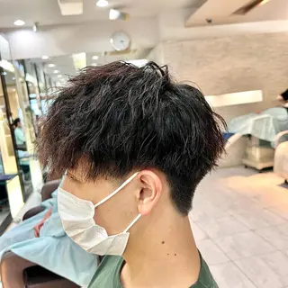 パーマ メンズ アグヘアーシータ所属・🤩メンズカット/ パーマ山本🤩のヘアスタイル