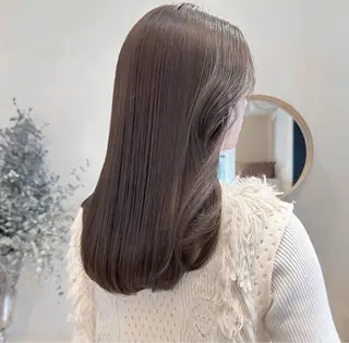 ミディアム カラー 🎀やわらかカラー/ 艶カラー/よこやまのヘアスタイル