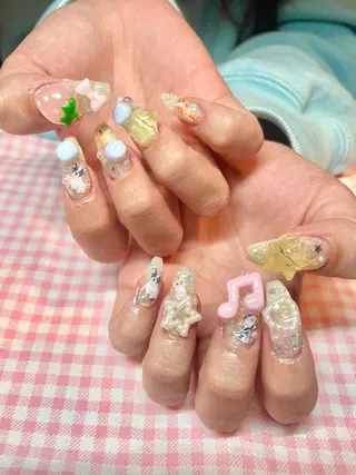 ネイル Nail ヌシん家 AKANEのネイルデザイン