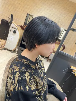 ショート 亀川蓮 Agu hairのヘアスタイル