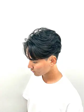 ショート パーマ メンズ 女子ウケ✅/無造作 パーマ/Rena🌹のヘアスタイル