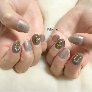 ネイル フェリックスネイル 大人綺麗/トレンドのネイルデザイン