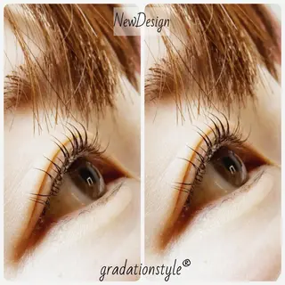 マツエク・マツパ 🎼グラデーション スタイル札幌♫*⁠✧のマツエク・マツパデザイン