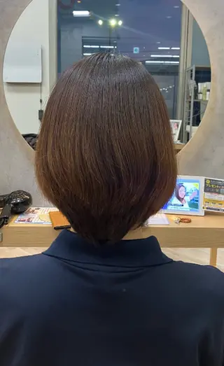 ミディアム カラー せと みずはのヘアスタイル
