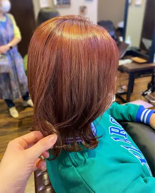 ミディアム kanako 🦋🫧のヘアスタイル