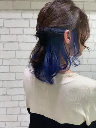 ミディアム カラー 店長/髪質改善 小早川周大のヘアスタイル