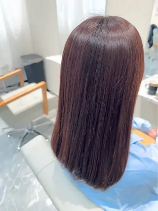 セミロング カラー KOBA こばのヘアスタイル