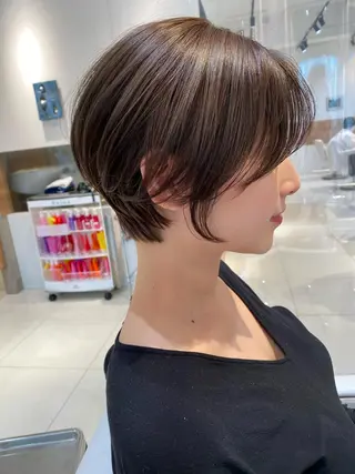ショート カラー 2025/5/8開始 オーナー渡辺岳のヘアスタイル