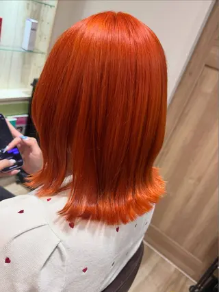 ショート カラー 🌺ハイトーン🌺 矢葺 なぎさ🌺🌺のヘアスタイル