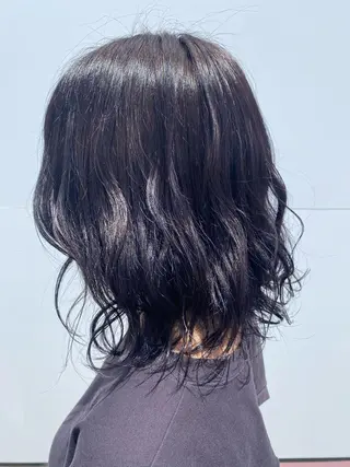 ミディアム カラー 💘韓国カラー💘 クルミのヘアスタイル