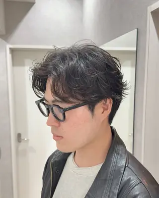 ショート パーマ メンズ 【東北メンズヘア1 位受賞🥇】本間祐太のヘアスタイル