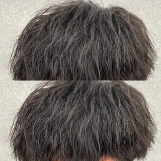 パーマ メンズ 渋谷サーフカール アメカジ美容師のヘアスタイル