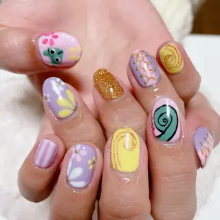 ネイル The Best Beauty受付担当のヘアスタイル