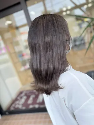 ミディアム 🇰🇷韓国風顔周り NANAMI🇰🇷のヘアスタイル