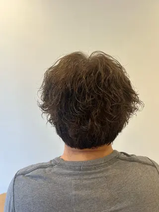 パーマ メンズ メンズパーマ専門店 【店長】⚜️イチカワのヘアスタイル