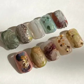 ネイル 草加ニュアンスネイル 🌚hersのネイルデザイン