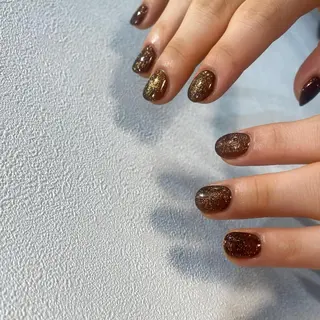 ネイル NINEnami ニュアンスネイルのネイルデザイン