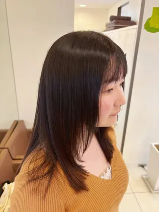 セミロング ✨️髪質改善✨️ /鎌倉のヘアスタイル