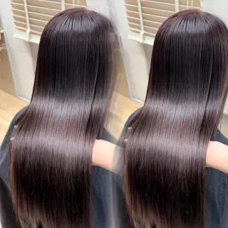 ロング 吉成 葉南のヘアスタイル