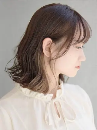 ミディアム カラー beauty: beast佐賀店のヘアスタイル