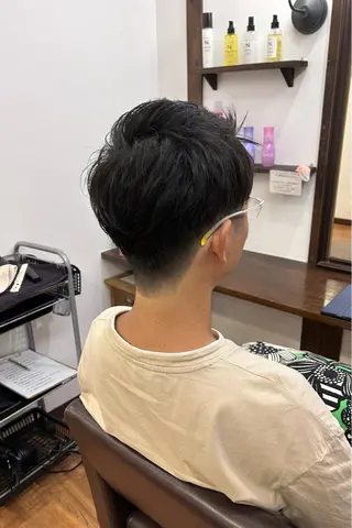 ショート ヘアアレンジ メンズ flower所属・原田 歩実のヘアスタイル