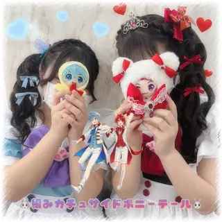 ロング カラー ヘアアレンジ ️🫧中島遼香🫧 Ess🪽髪質改善のヘアスタイル