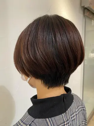 ショート トレンドヘアーに🌈 川村　静香のヘアスタイル