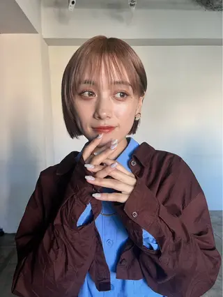 ショート ALBUM/銀座/ 💇キイチロウ💈のヘアスタイル