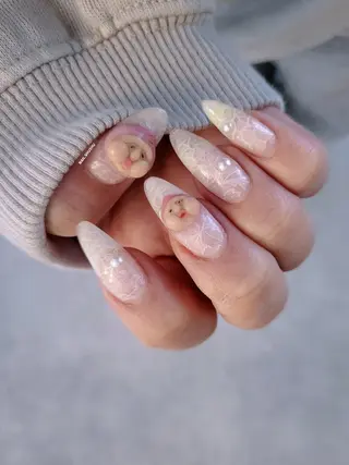 ネイル 3dパーツ/流行り 👧shushu❤️のネイルデザイン