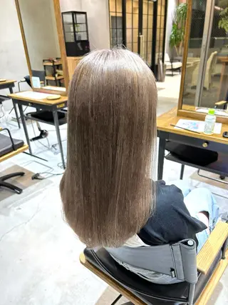 ロング カラー 名古屋/縮毛矯正/ 島原　由璃のヘアスタイル