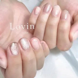 ネイル パラジェルプレミアムサロン nail care &spa Lovin［ラヴィン］所属・Azegami Minaのネイルデザイン