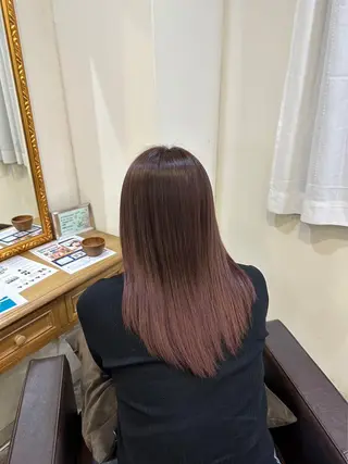 ミディアム カラー 小澤 一稀のヘアスタイル