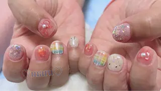 ネイル まるみ ♡のネイルデザイン