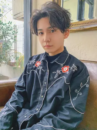 メンズ リピーター多数🌟 メンズ限定 松本理沙のヘアスタイル